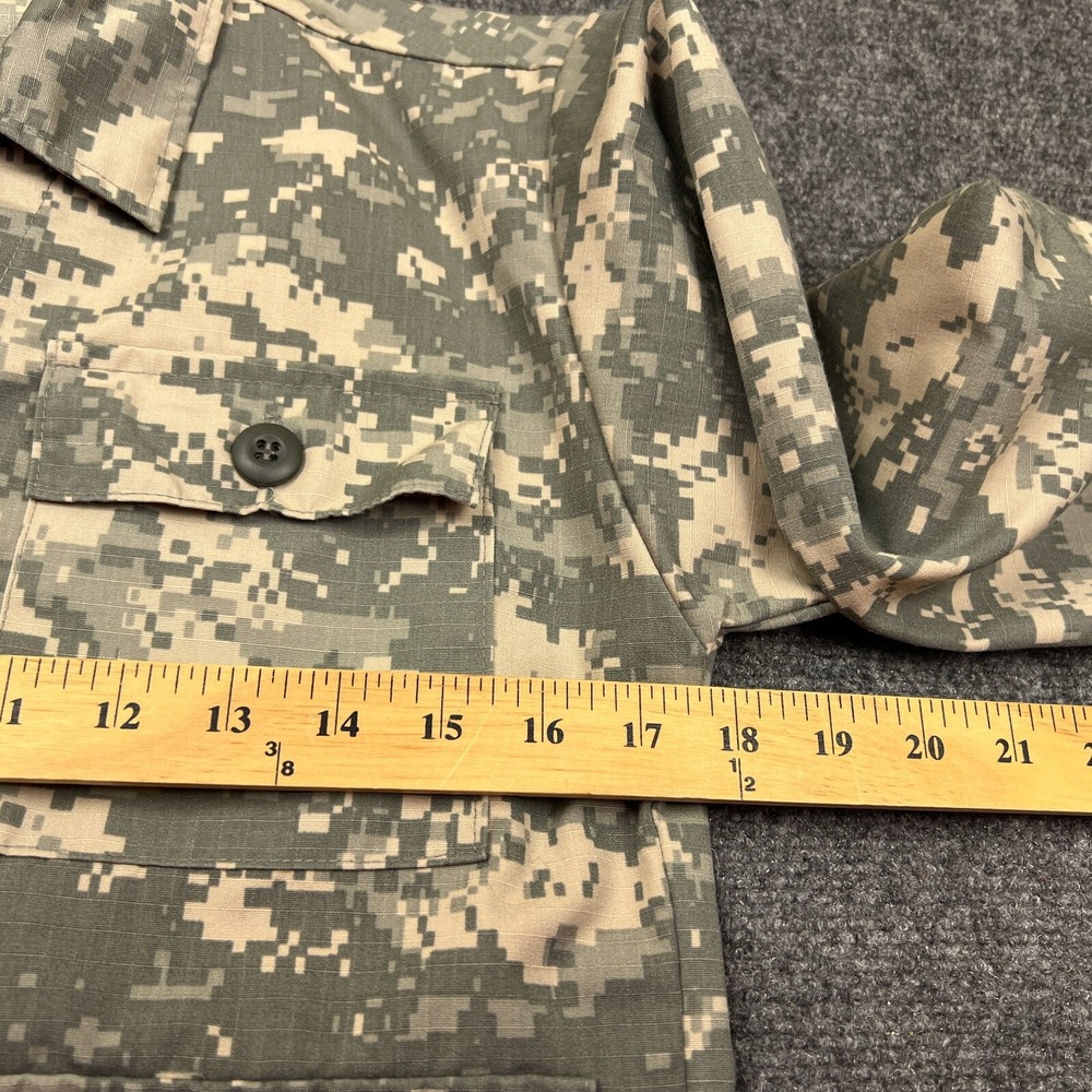 Propper United States Army Button Up Shirt Womens Size 14 Camouflage Uniform - Picture 5 of 8